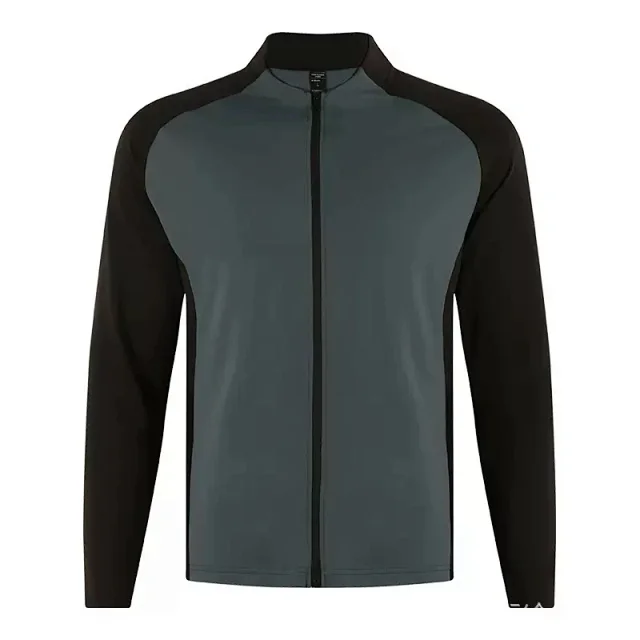 Unbranded Jackets Color-blocked stand-collar full-zip athletic jacket product detail image 12
