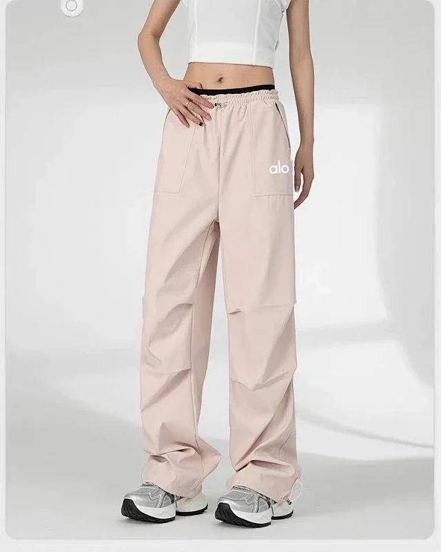 Alo Yoga Trousers Drawstring Wide-Leg Cargo product detail image 4