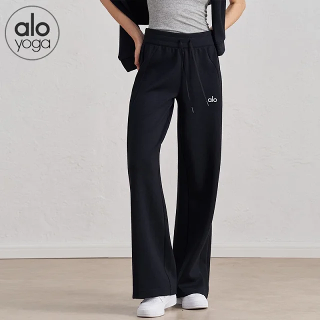 Alo Yoga Trousers Drawstring wide-leg product detail image 2