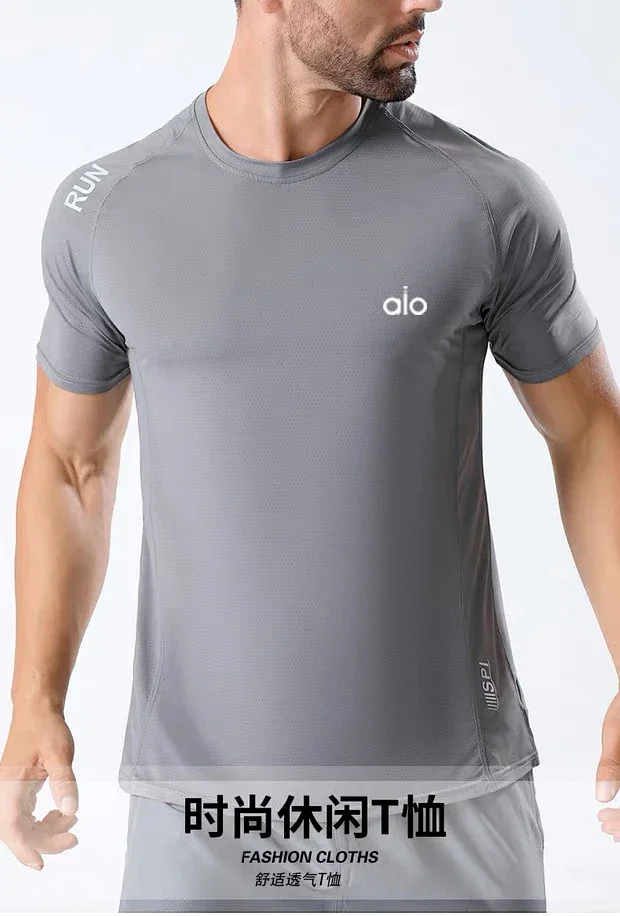 Unbranded T-Shirts Short-Sleeve Crew-Neck Running T-Shirt product detail image 15