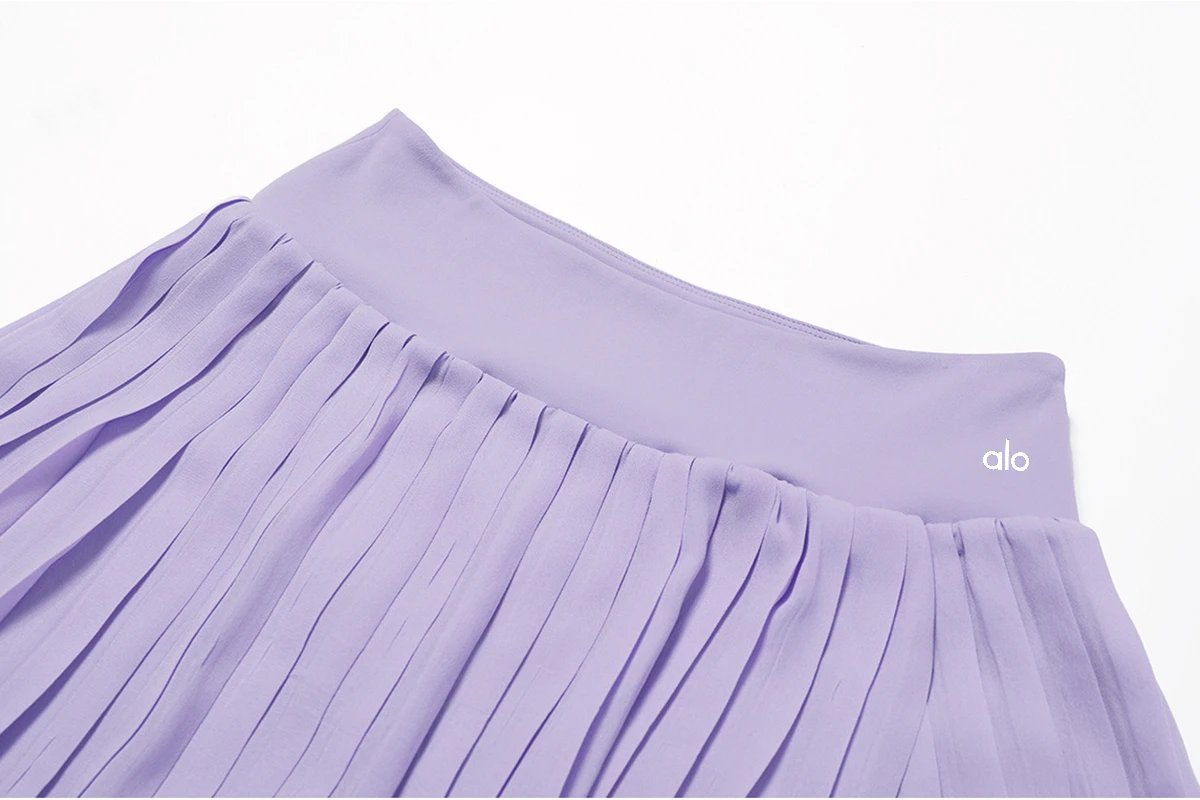 Alo Pleated Tennis Skirt Sky Blue - 28