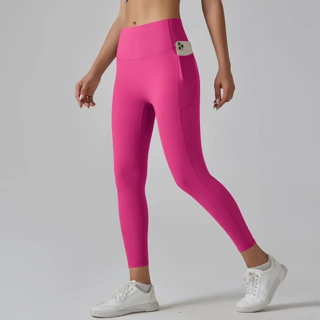 Alo Yoga Trousers High-Waisted Side-Pocket Leggings product detail image 10