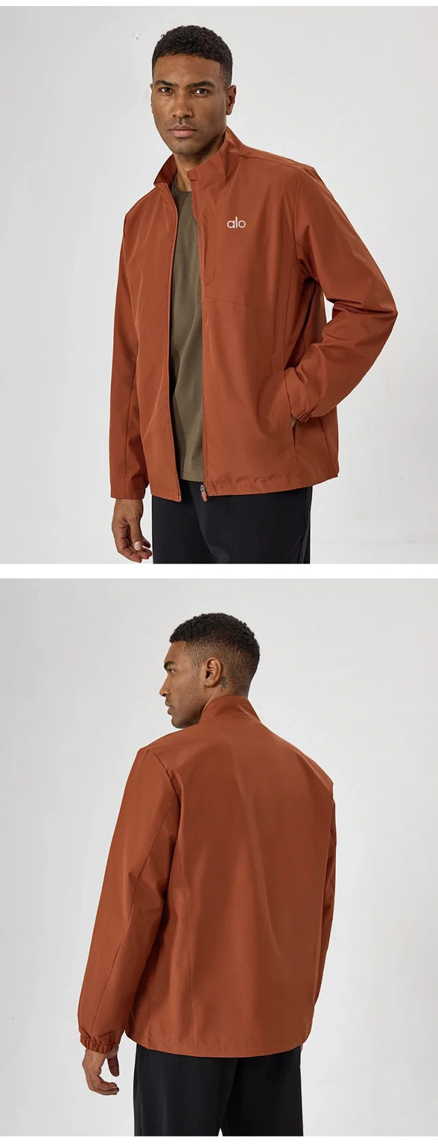 Alo Jackets Stand-Collar Zip Jacket product detail image 25