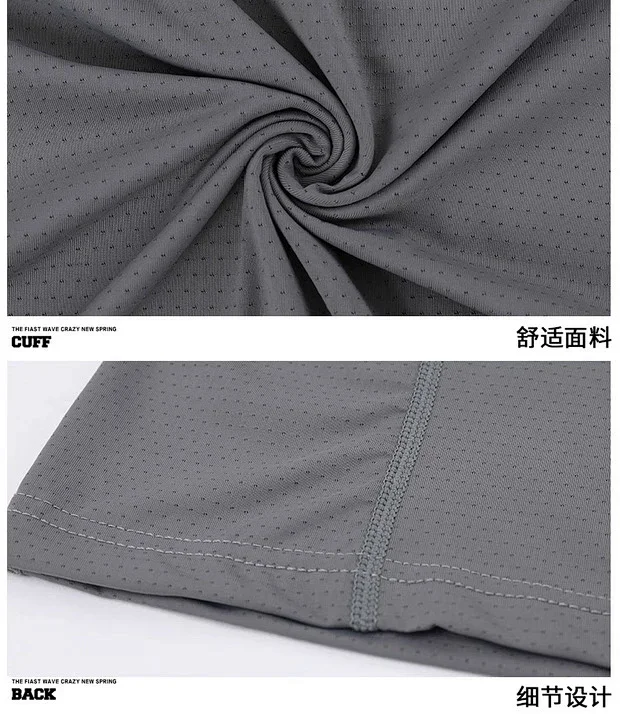 Unbranded T-Shirts Short-Sleeve Crew-Neck Running T-Shirt product detail image 26