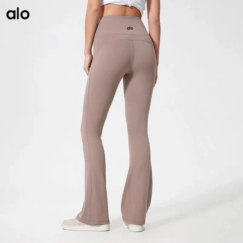 Alo Trousers High-Waisted Flare Yoga Pants image 4