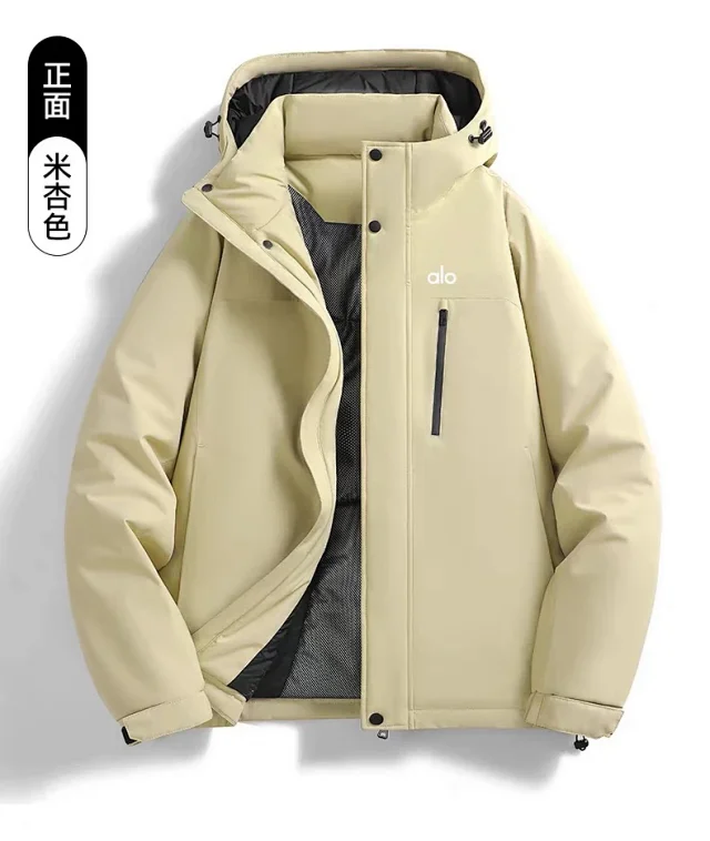 Alo Down Jackets Hooded insulated waterproof jacket product detail image 5