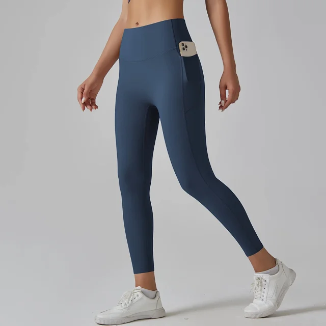 Alo Yoga Trousers High-Waisted Side-Pocket Leggings product detail image 7