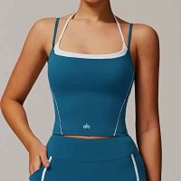 Sky-blue vest