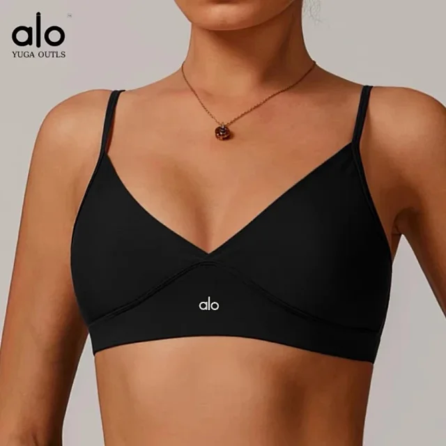 Alo Yoga Underwear DWX8998 V-Neck Sports Bra product detail image 6