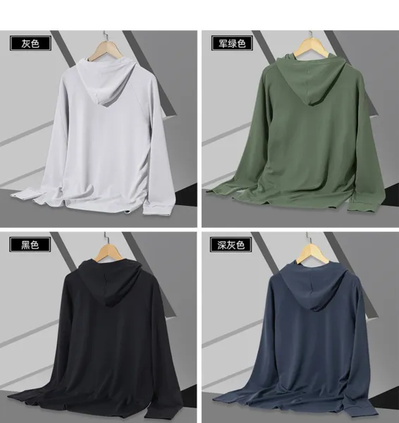 Design Hooded Base-Layer Top Army Green - 23