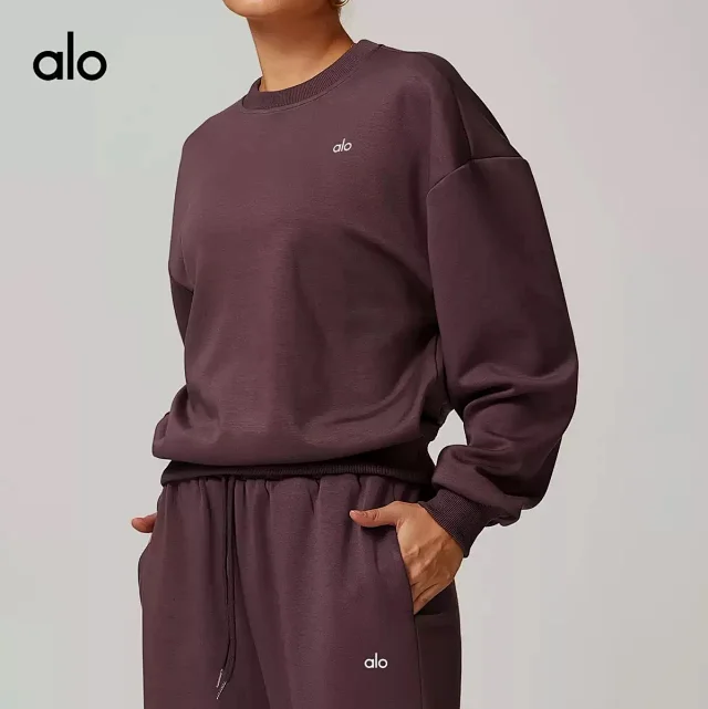 Alo Hoodies & Sweatshirts Crewneck long-sleeve sweatshirt product detail image 2