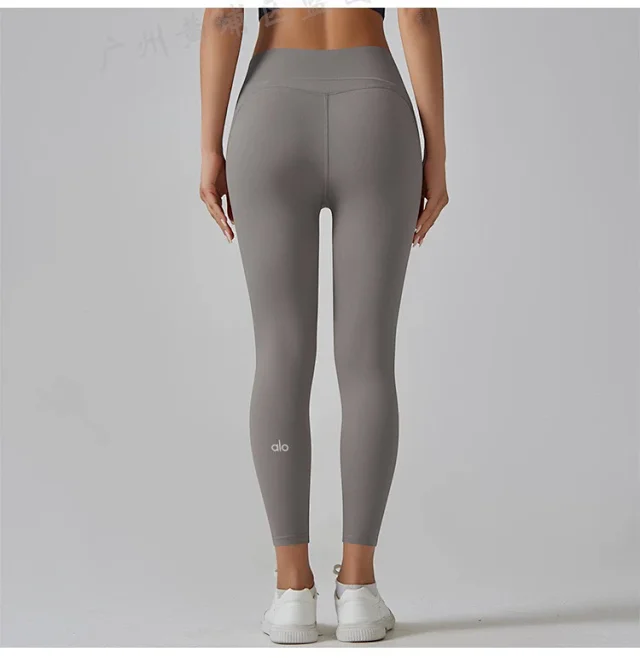 Alo Yoga Trousers High-Waisted Side-Pocket Leggings product detail image 32