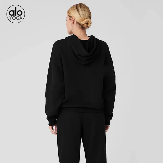 Alo Yoga Hoodies & Sweatshirts Pullover Hoodie with Kangaroo Pocket product detail image 4
