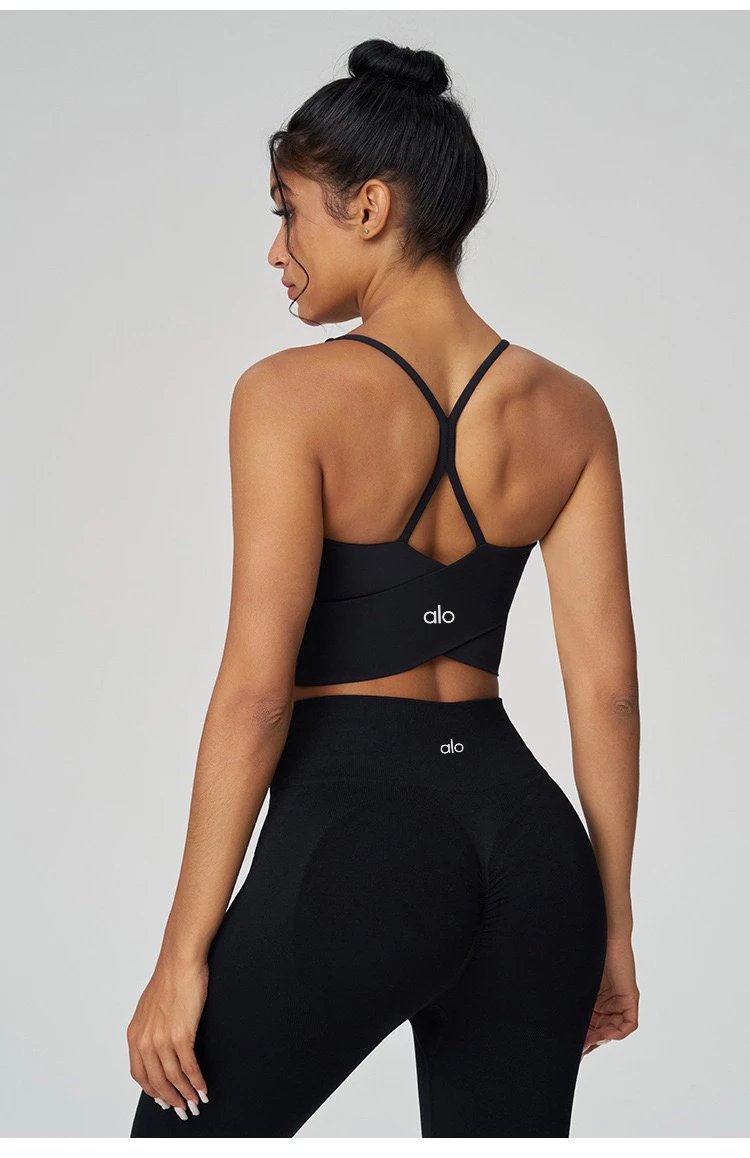 Design Sports Bra Brown Activewear Top - 20