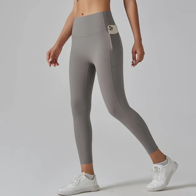 Alo Yoga Trousers High-Waisted Side-Pocket Leggings product detail image 8