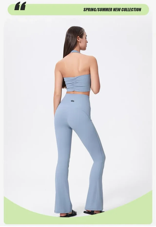 Alo Trousers High-Waisted Flare Yoga Pants product detail image 14