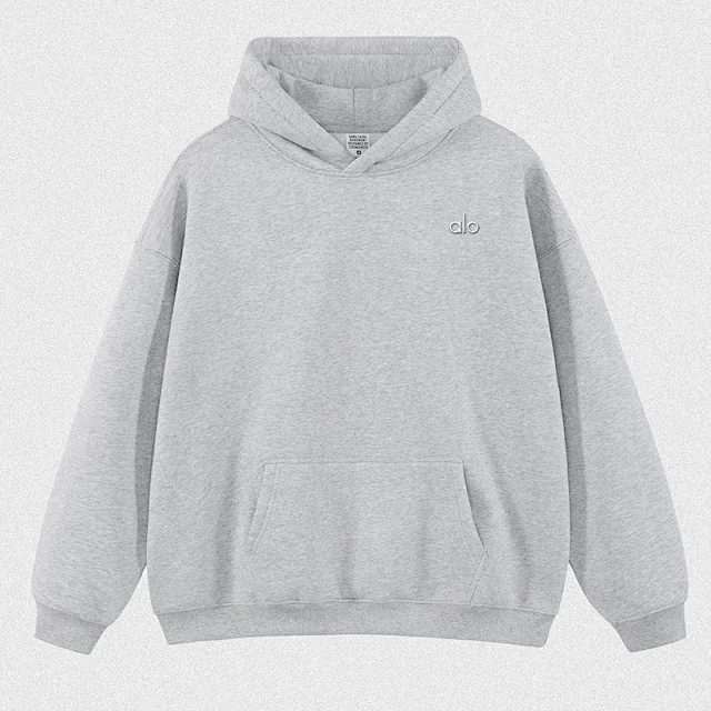 Alo Yoga Hoodies & Sweatshirts Pullover Hoodie with Kangaroo Pocket product detail image 15