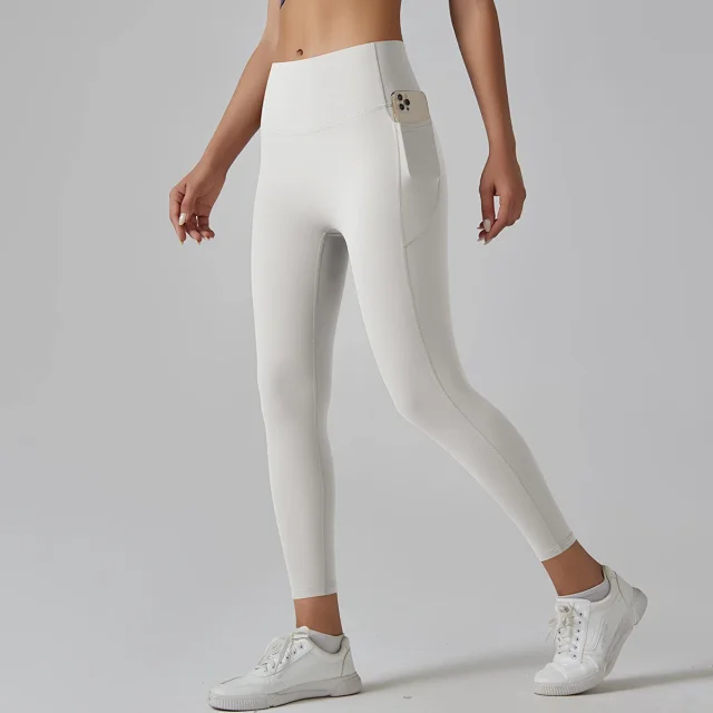 Alo Yoga Trousers High-Waisted Side-Pocket Leggings product detail image 6