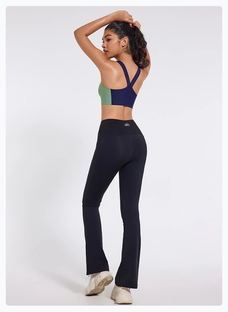 Alo Yoga Essential Sports Bra Black Activewear - 24