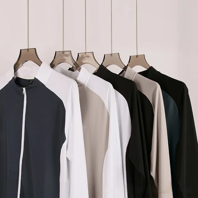 Unbranded Jackets Color-blocked stand-collar full-zip athletic jacket product detail image 15