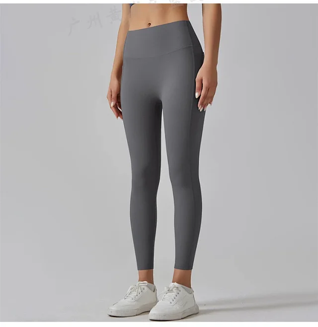 Alo Yoga Trousers High-Waisted Side-Pocket Leggings product detail image 39
