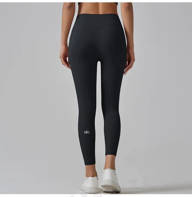 Alo Yoga Trousers High-Waisted Side-Pocket Leggings product detail image 35
