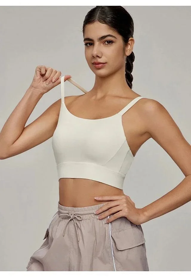 Alo Underwear Strappy Cross-Back Sports Bra product detail image 16