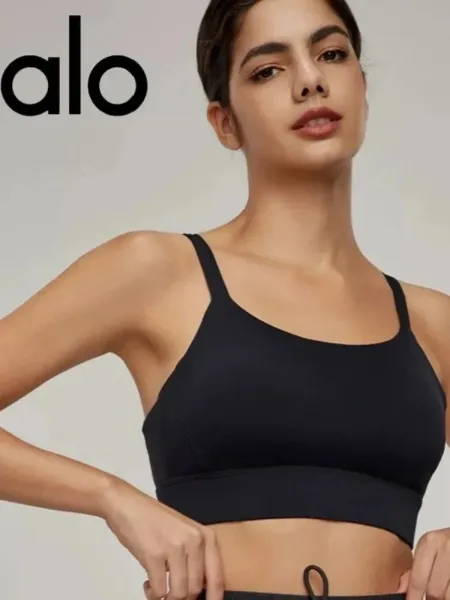 Alo Yoga Light Lime Green Racerback Sports Bra Activewear - 5