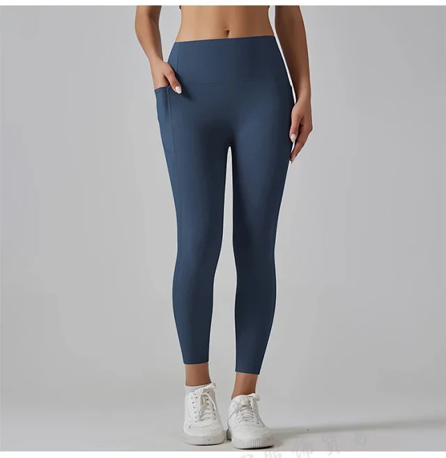 Alo Yoga Trousers High-Waisted Side-Pocket Leggings product detail image 27