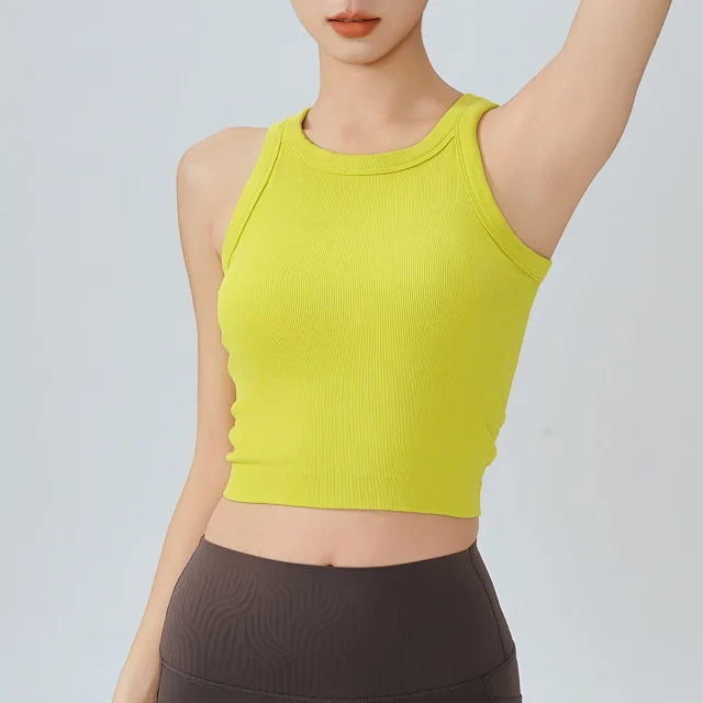 Alo Yoga Vests Ribbed Cropped Tank Top product detail image 7