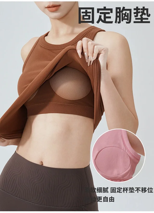 Alo Yoga Vests Ribbed Cropped Tank Top product detail image 15