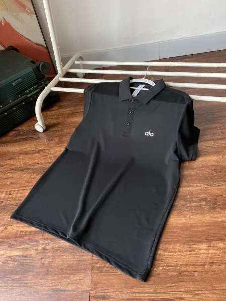 Alo Performance Polo Gray Polo Shirt - 19