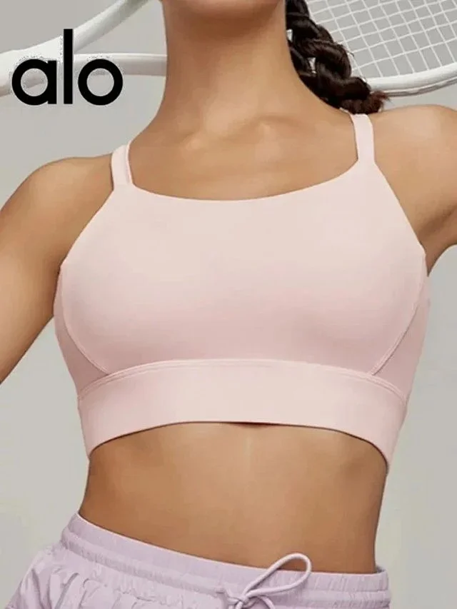 Alo Underwear Strappy Cross-Back Sports Bra product detail image 6