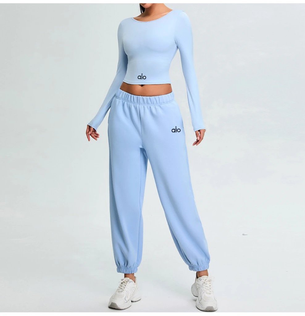 Design Wide-Leg Jogger Pants Burgundy Sweatpants - 40