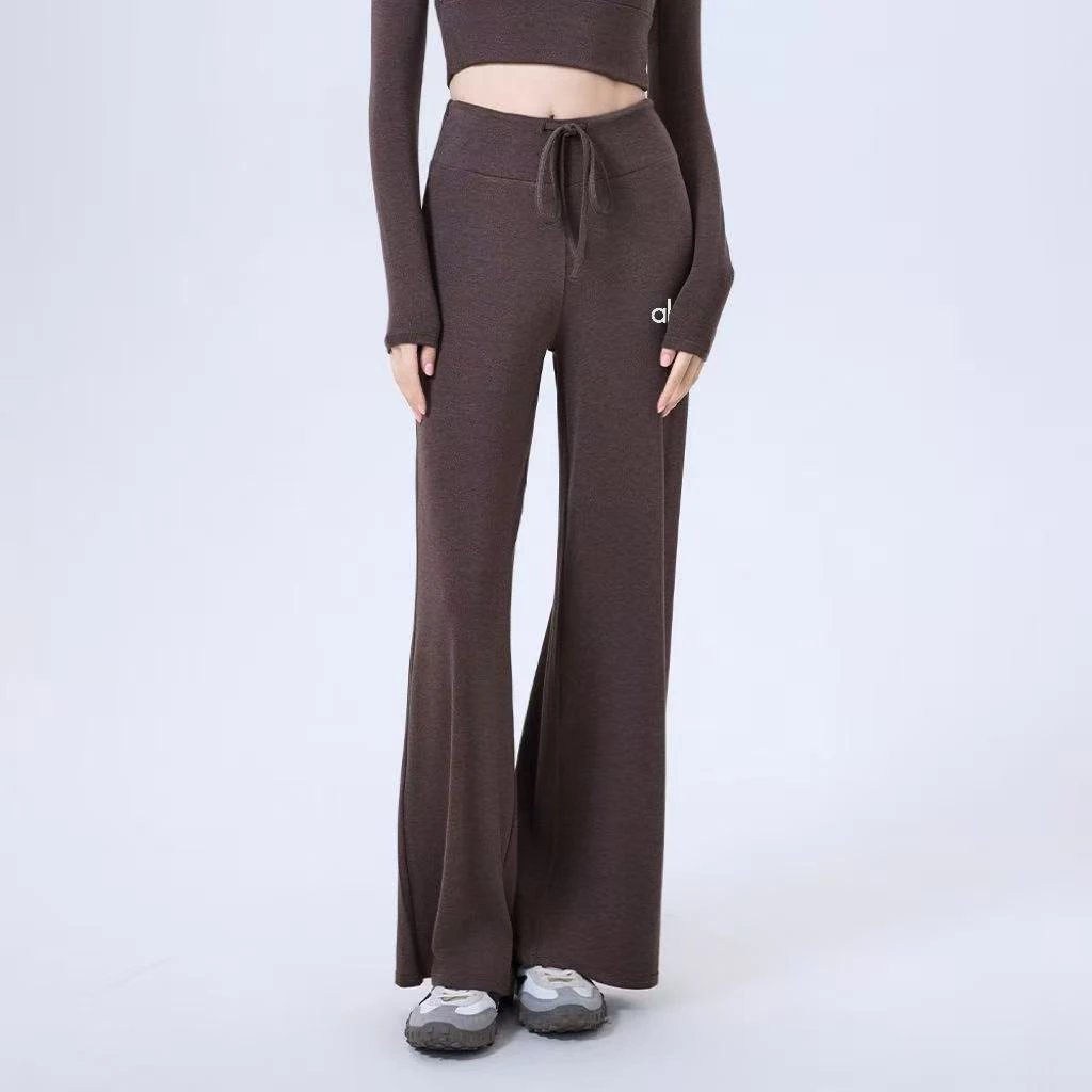Alo Trousers Wide-Leg Drawstring image 9
