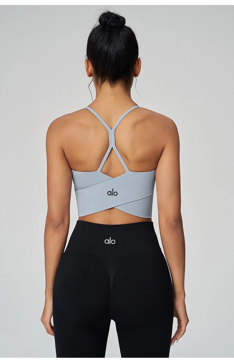 Design Sports Bra Brown Activewear Top - 22