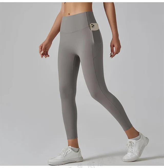 Alo Yoga Trousers High-Waisted Side-Pocket Leggings product detail image 31