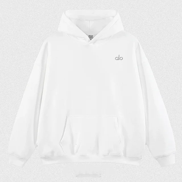 Alo Yoga Hoodies & Sweatshirts Pullover Hoodie with Kangaroo Pocket product detail image 6