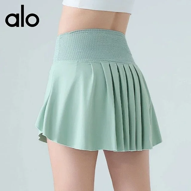 Alo Yoga Skirts High-Waisted Ruffle Tennis Skort product detail image 6