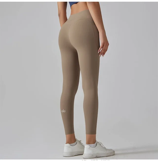 Alo Yoga Trousers High-Waisted Side-Pocket Leggings product detail image 23