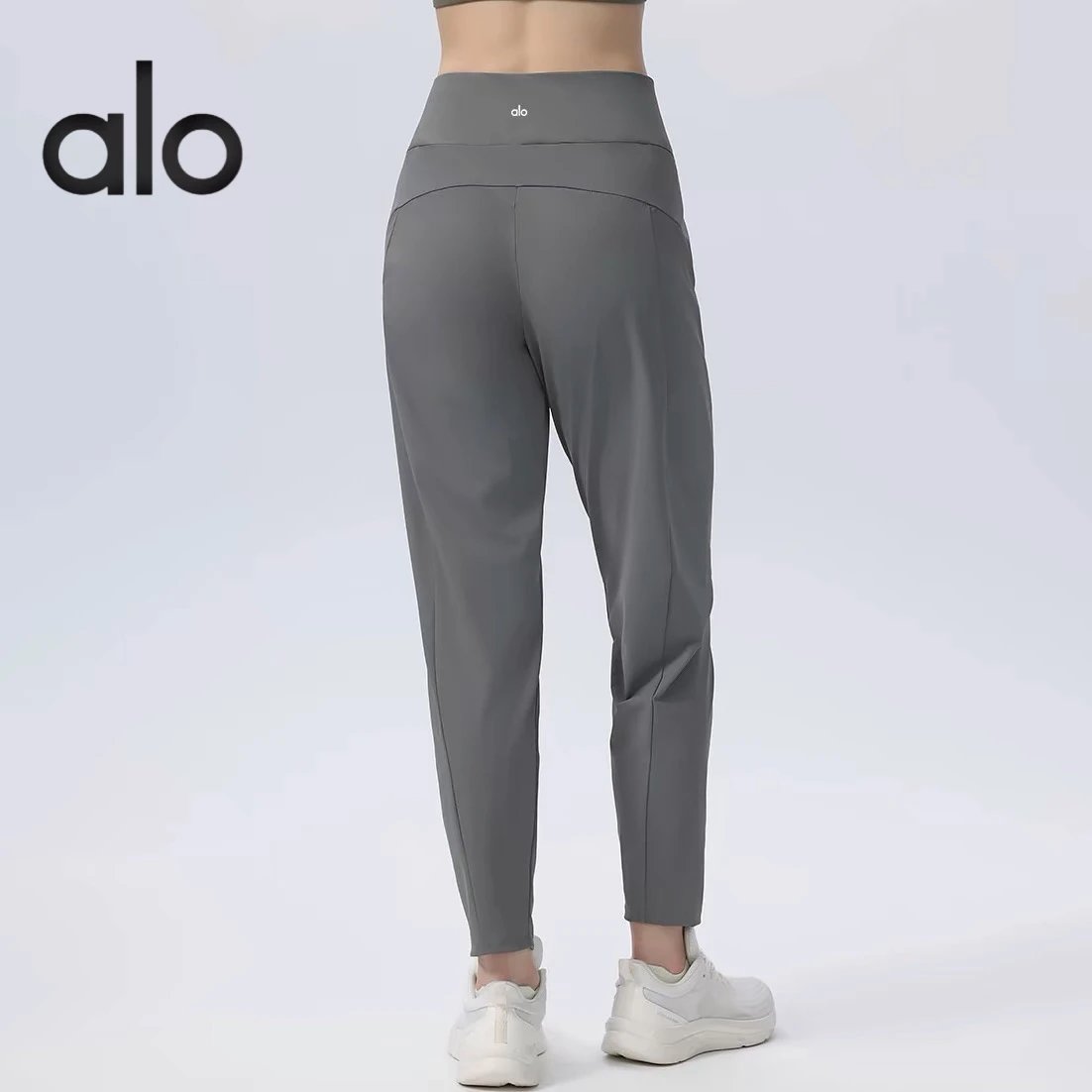 Alo Yoga Trousers High-Waisted Tapered Performance image 2