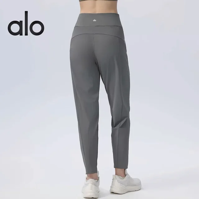 Alo Yoga Trousers High-Waisted Tapered Performance product detail image 2