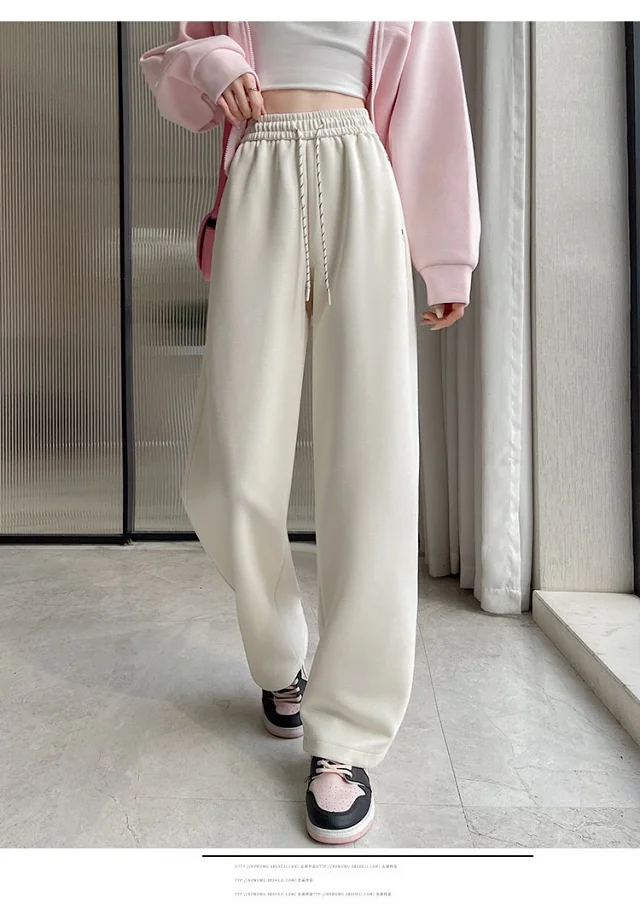 Alo Trousers Wide-leg drawstring with rivet pockets product detail image 15