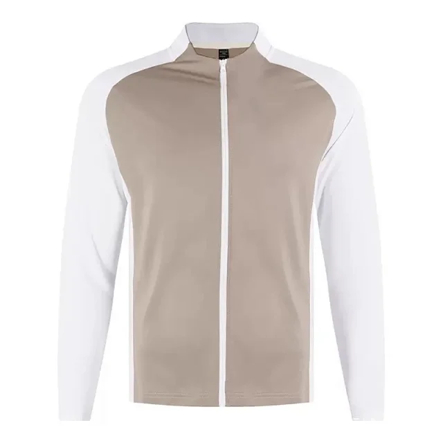 Unbranded Jackets Color-blocked stand-collar full-zip athletic jacket product detail image 5