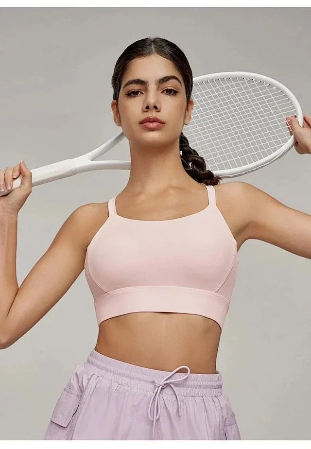Alo Underwear Strappy Cross-Back Sports Bra product detail image 14