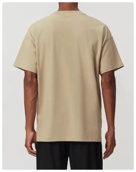 Alo Yoga Essential Relaxed Fit Charcoal T-Shirt - 22