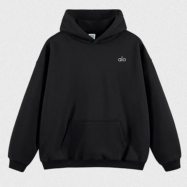 Alo Yoga Hoodies & Sweatshirts Pullover Hoodie with Kangaroo Pocket product detail image 9