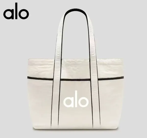Alo Yoga Tote Bag Lime Green Tote Bag - 9
