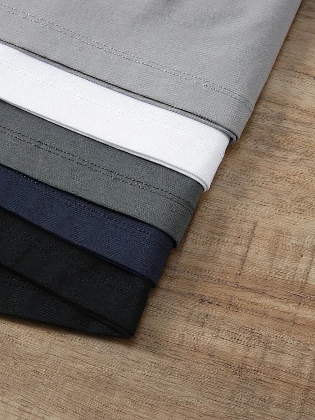 Unbranded T-Shirts Long-Sleeve Collared Polo Shirt product detail image 12