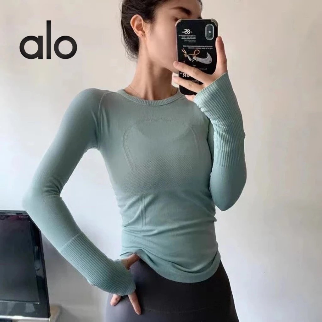 Alo Long Sleeve Ribbed Top [13